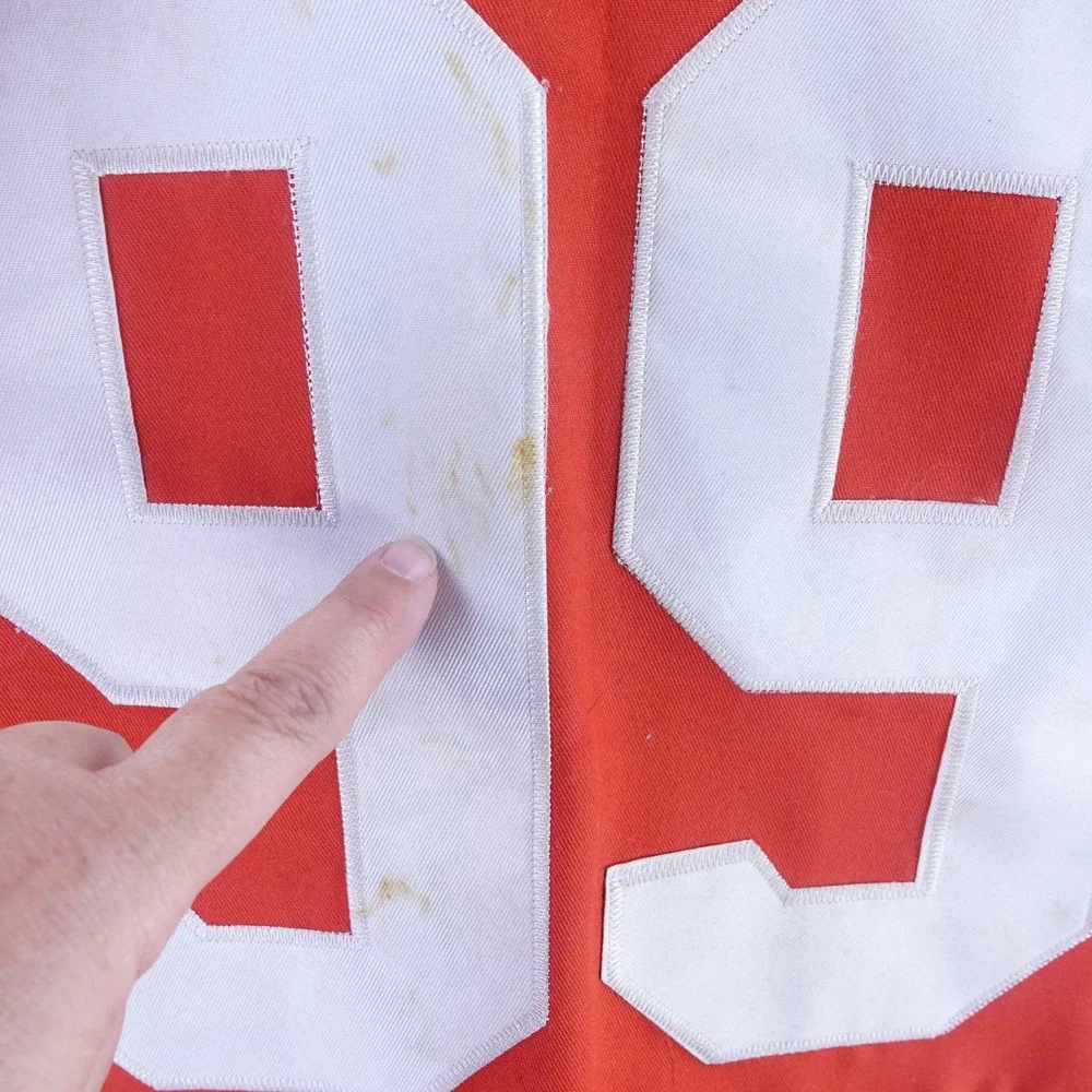 Nike Men 56 San Francisco 49ers Justin Smith 99 On Field Jersey Red NFL Football